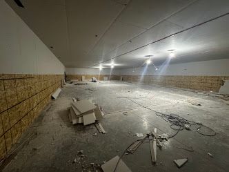 Interior walls finished